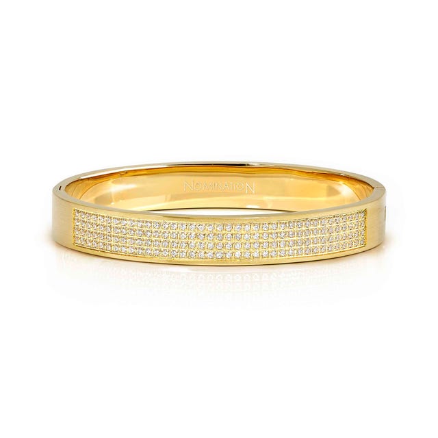 Nomination Gold Satin Finish Bangle