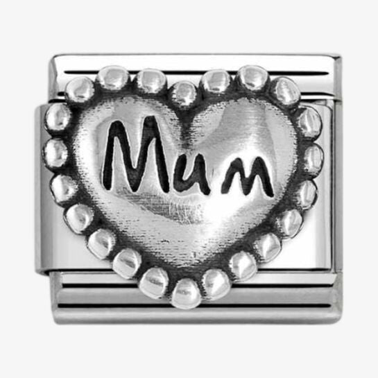 Nomination Mum Vintage Heart Composable Link