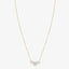 Nomination Colour Wave Gold Triple CZ Necklace