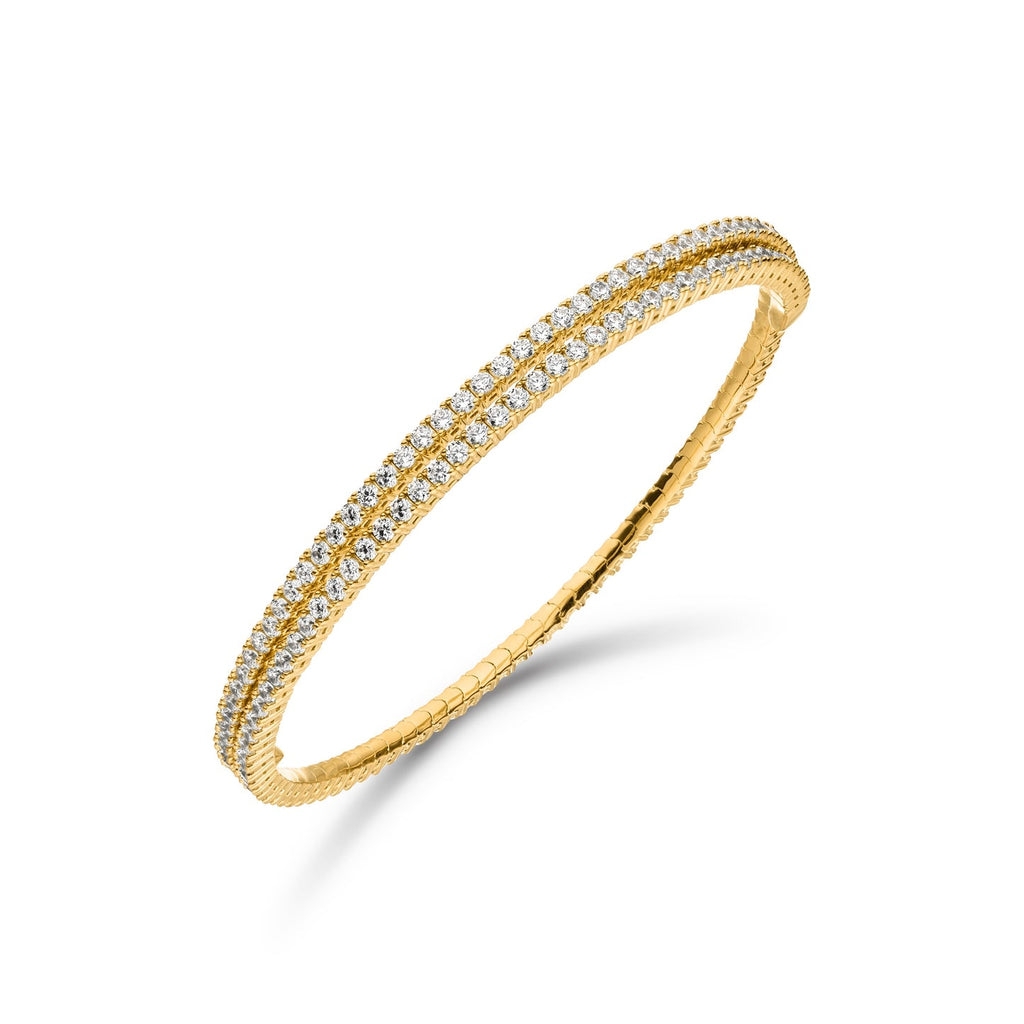 Vilmas Cubic Zirconia Wrap Bracelet