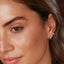 Kit Heath Serenity Semi Hoop Earrings