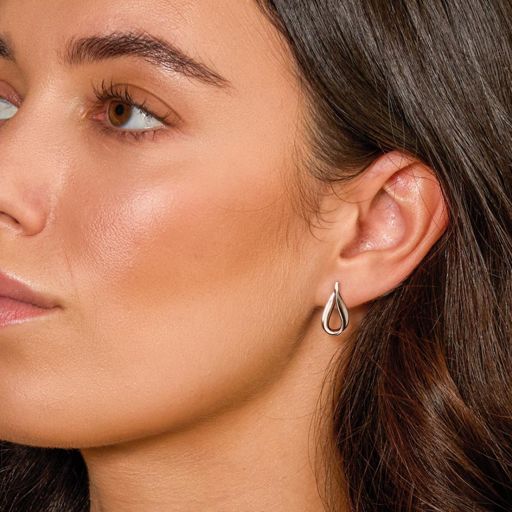 Kit Heath Serenity Loop Stud Earrings