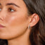 Kit Heath Serenity Loop Stud Earrings