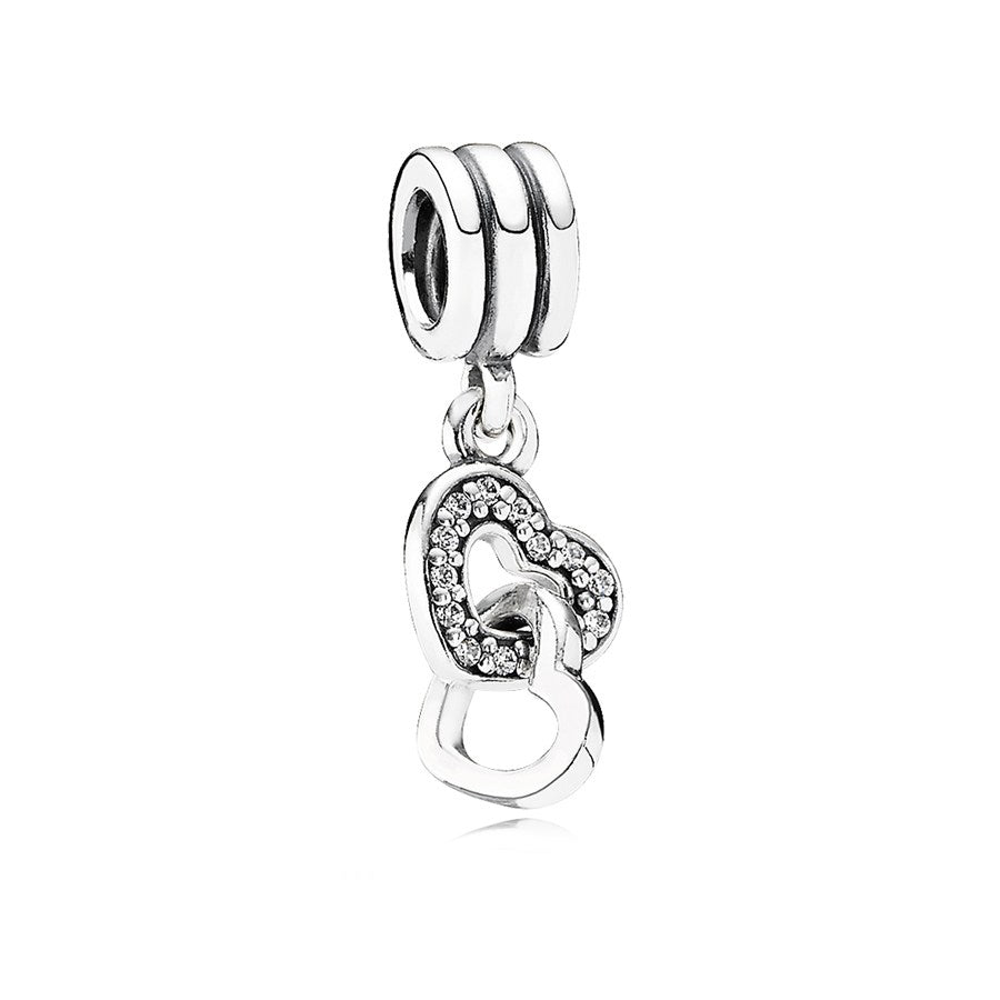 Pandora Interlocking Heart Charm