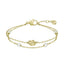 Boss Double Monogram Layered Pearl Bracelet