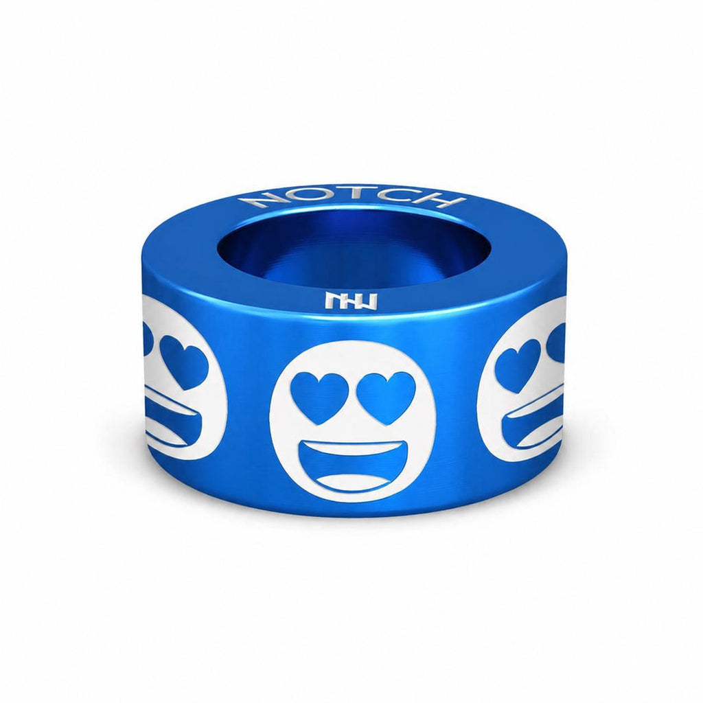 Blue Heart Eyes Emoji NOTCH