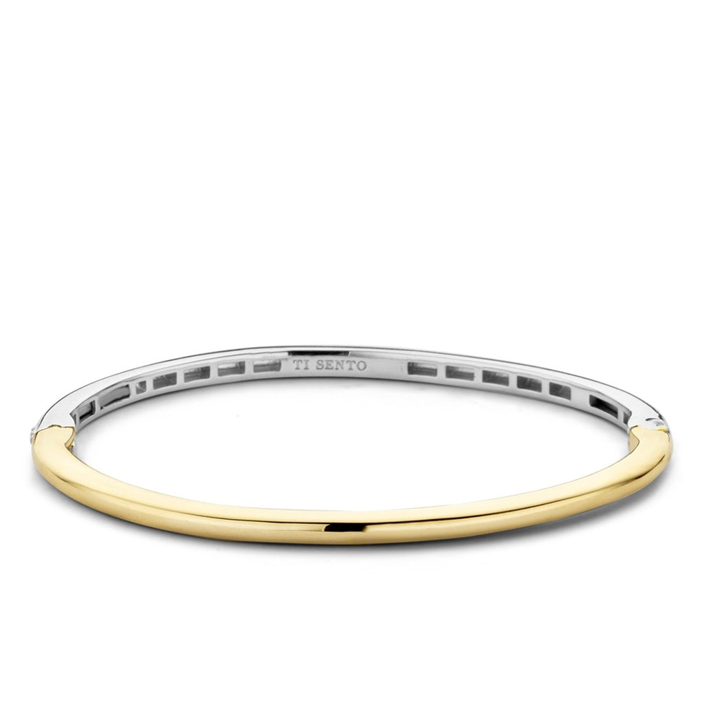 Ti-Sento Two Tone Bangle