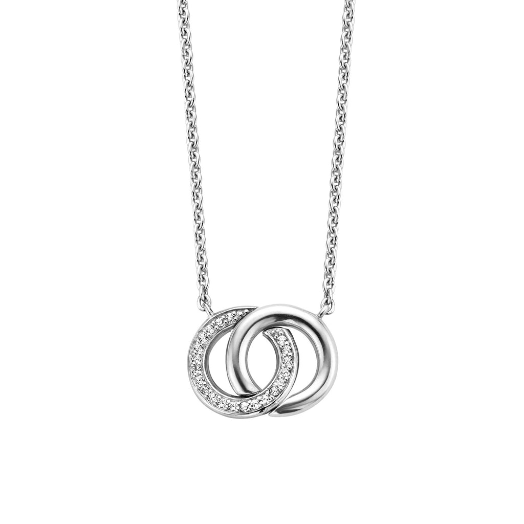 Ti-Sento Interlocking Necklet