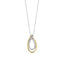 Ti-Sento Organic Pear Shape Necklace
