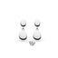 Kit Heath Coast Pebbles Drop Earrings