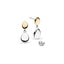 Kit Heath Coast Pebble Golden Drop Earring