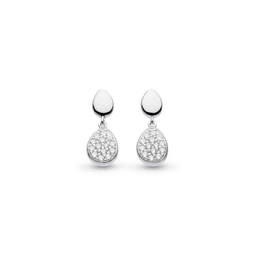 Kit Heath Coast Pebble Glisten Drop Earrings