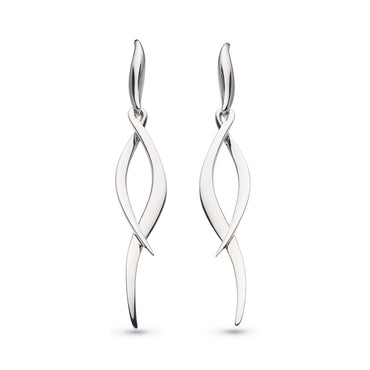 Kit Heath Entwine Twist Drop Earrings
