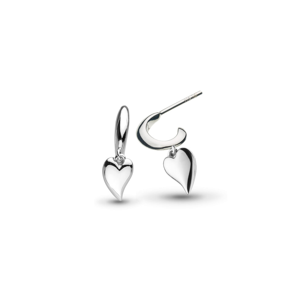 Kit Heath Desire Kiss Heart Earrings