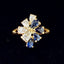 Pre-Loved 18ct Sapphire & Diamond Dress Ring
