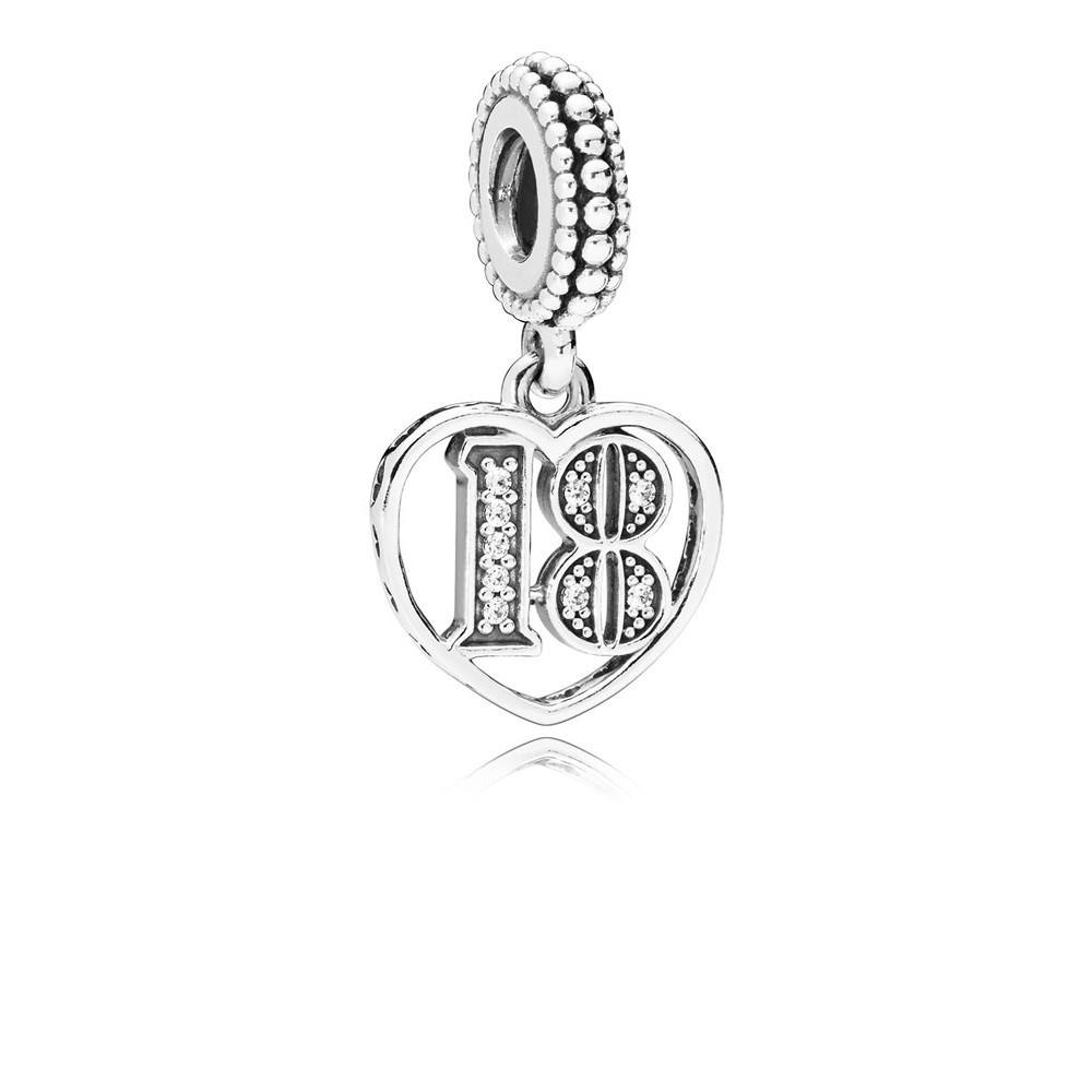 Pandora 18 Years of Love Charm