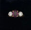 Pre-Loved 18ct Pink Tourmaline and Diamond Ring