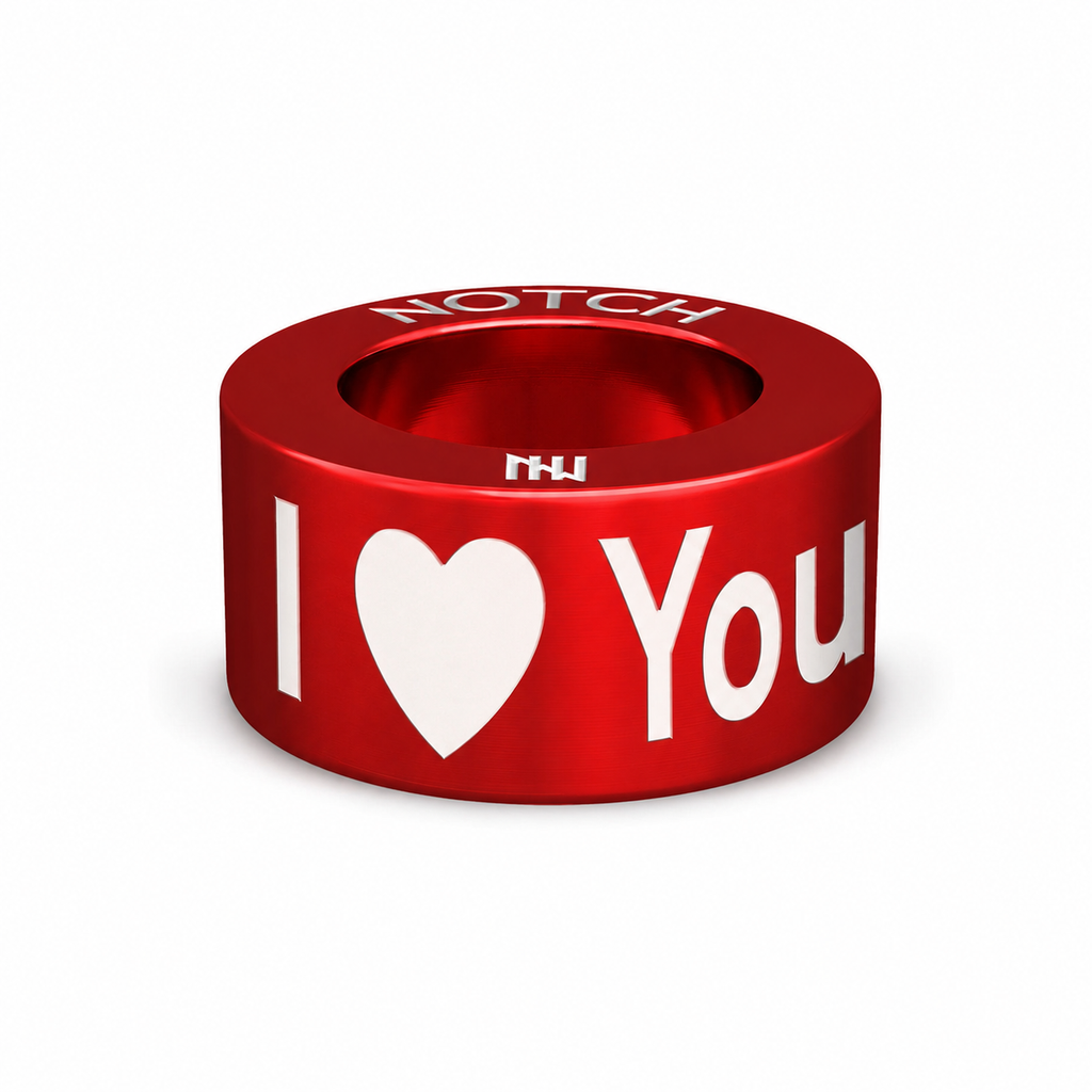 Red I Heart You NOTCH