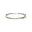 Ti-Sento Two Tone Cubic Zirconia Bangle