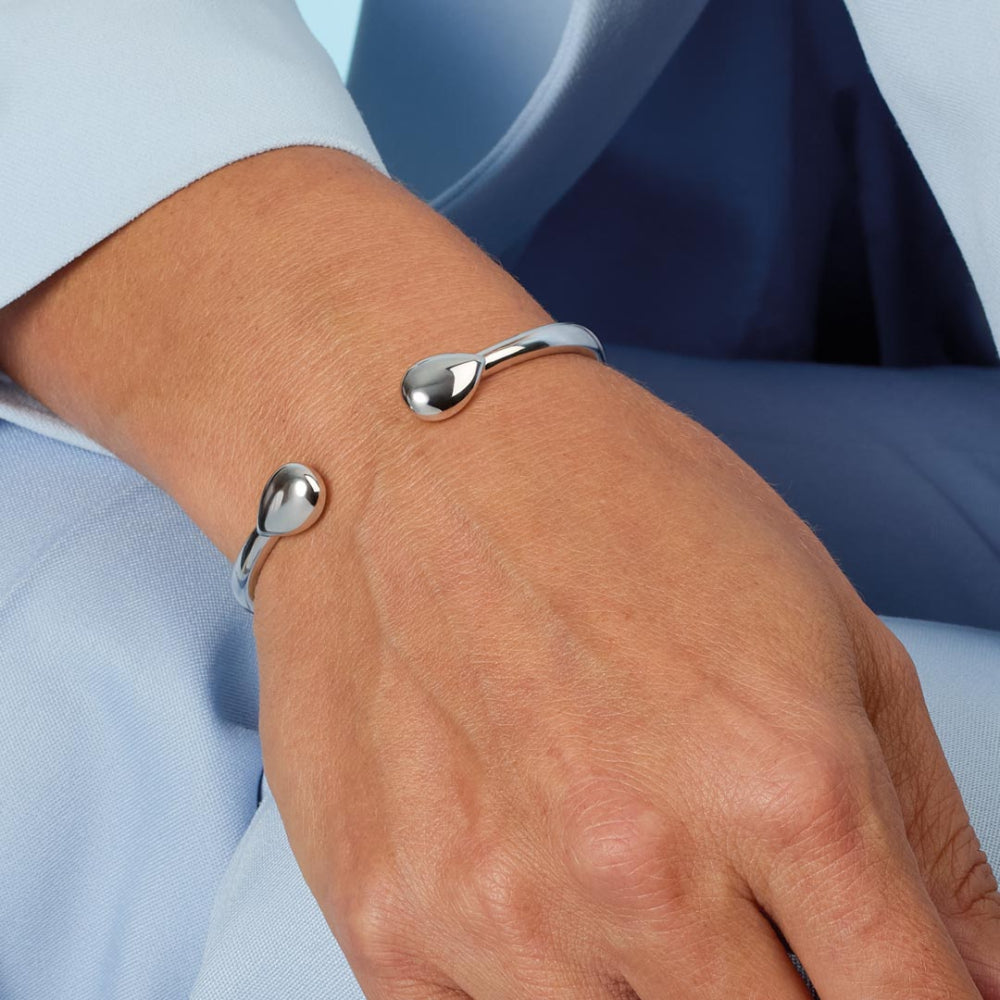 Kit Heath Coast Pebble Smooth Bangle