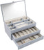 Carters Dusky Blue Jewellery Box