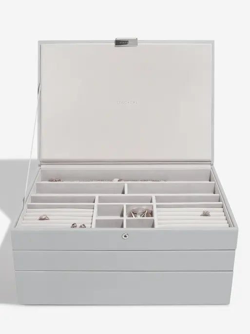 Stackers Supersize Grey Jewellery Box