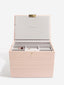 Stackers Blush Pink 4 Drawer Jewellery Box