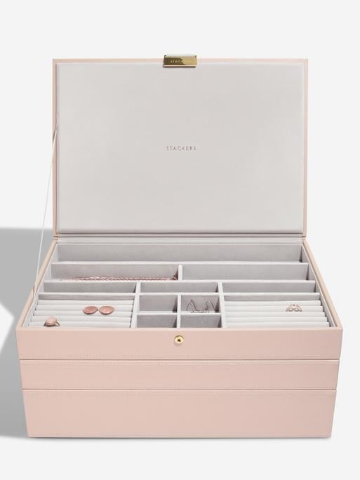 Stackers Pink Superszie Jewellery Box