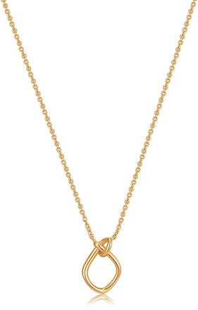 Ania Haie Gold Knot Necklace