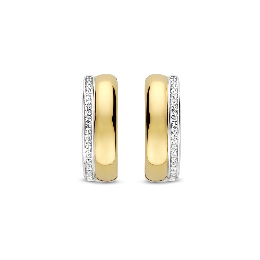 Ti-Sento Bold Zirconia Hoops