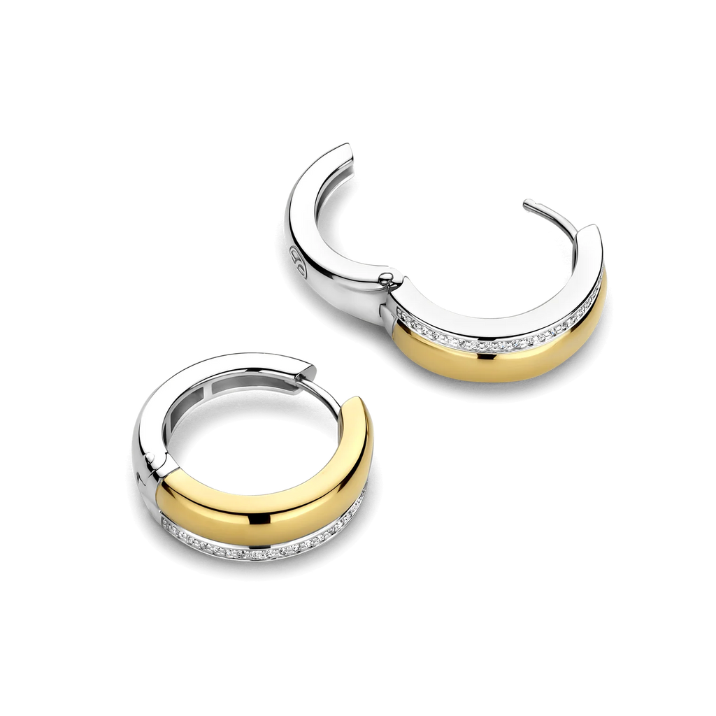 Ti-Sento Bold Zirconia Hoops