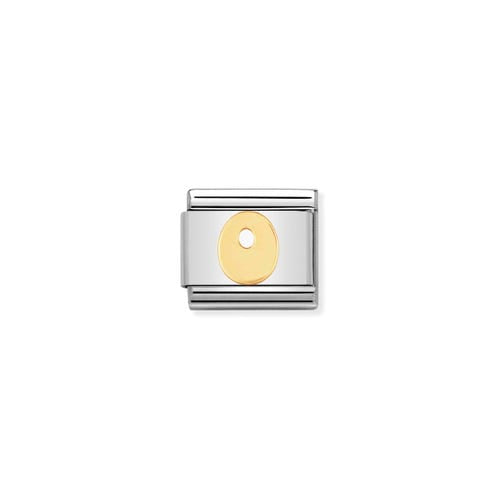 Nomination Gold Alphabet Composable Link