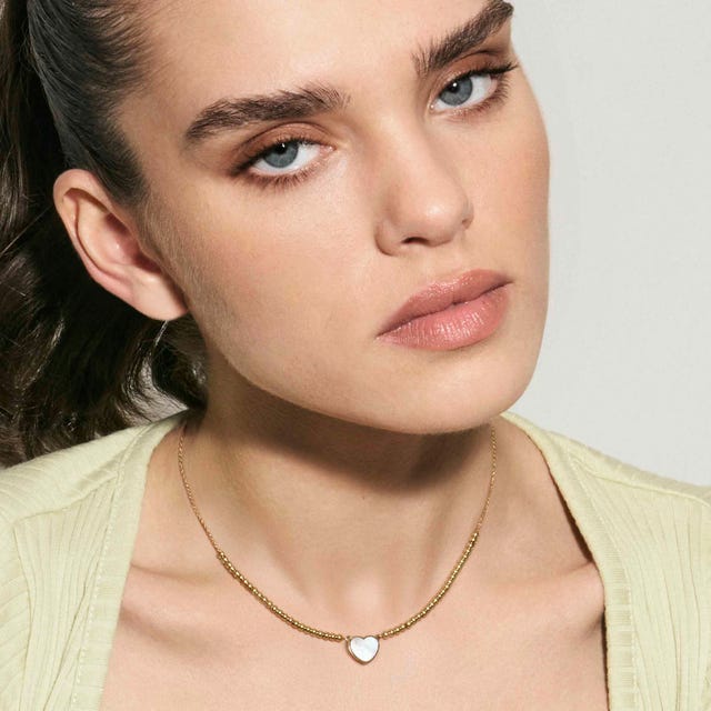 Nomination Emosfere Gold Tone Heart Necklace