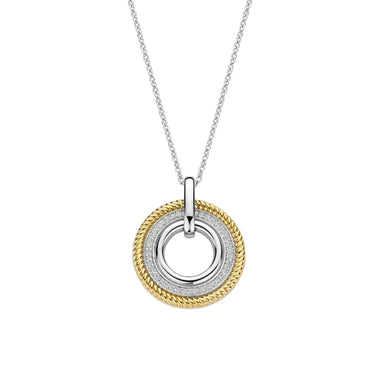 Ti Sento Yellow Plate Necklace