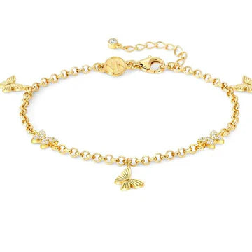 Nomination Truejoy Gold Butterfly Bracelet