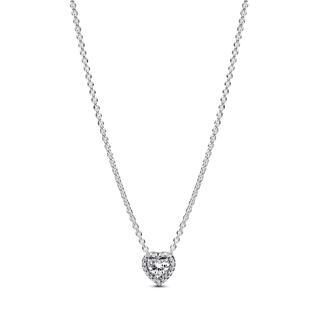 Pandora Elevated Heart Necklace
