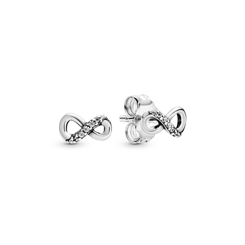 Pandora Silver Infinity Earrings