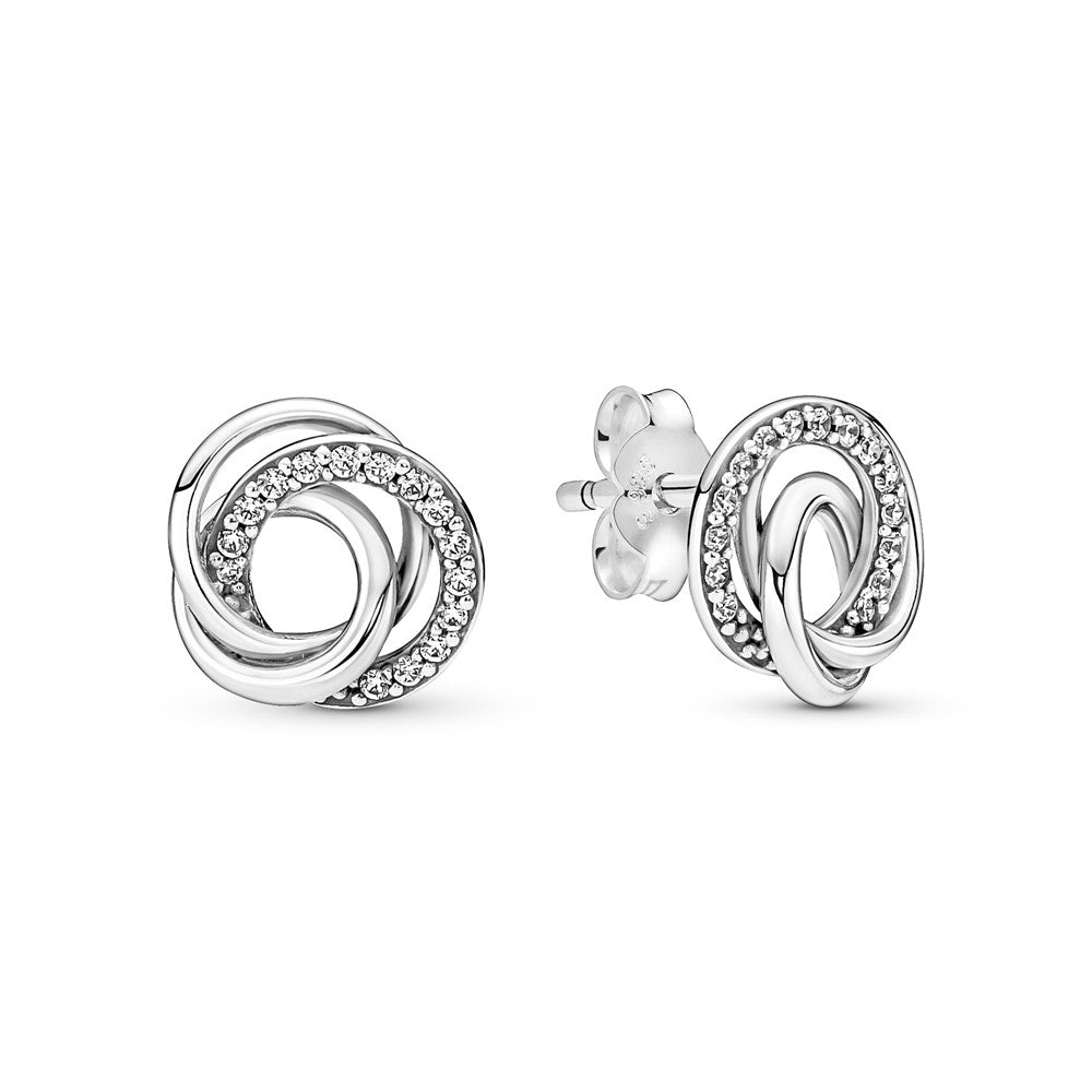 Pandora Family Circle Earrings