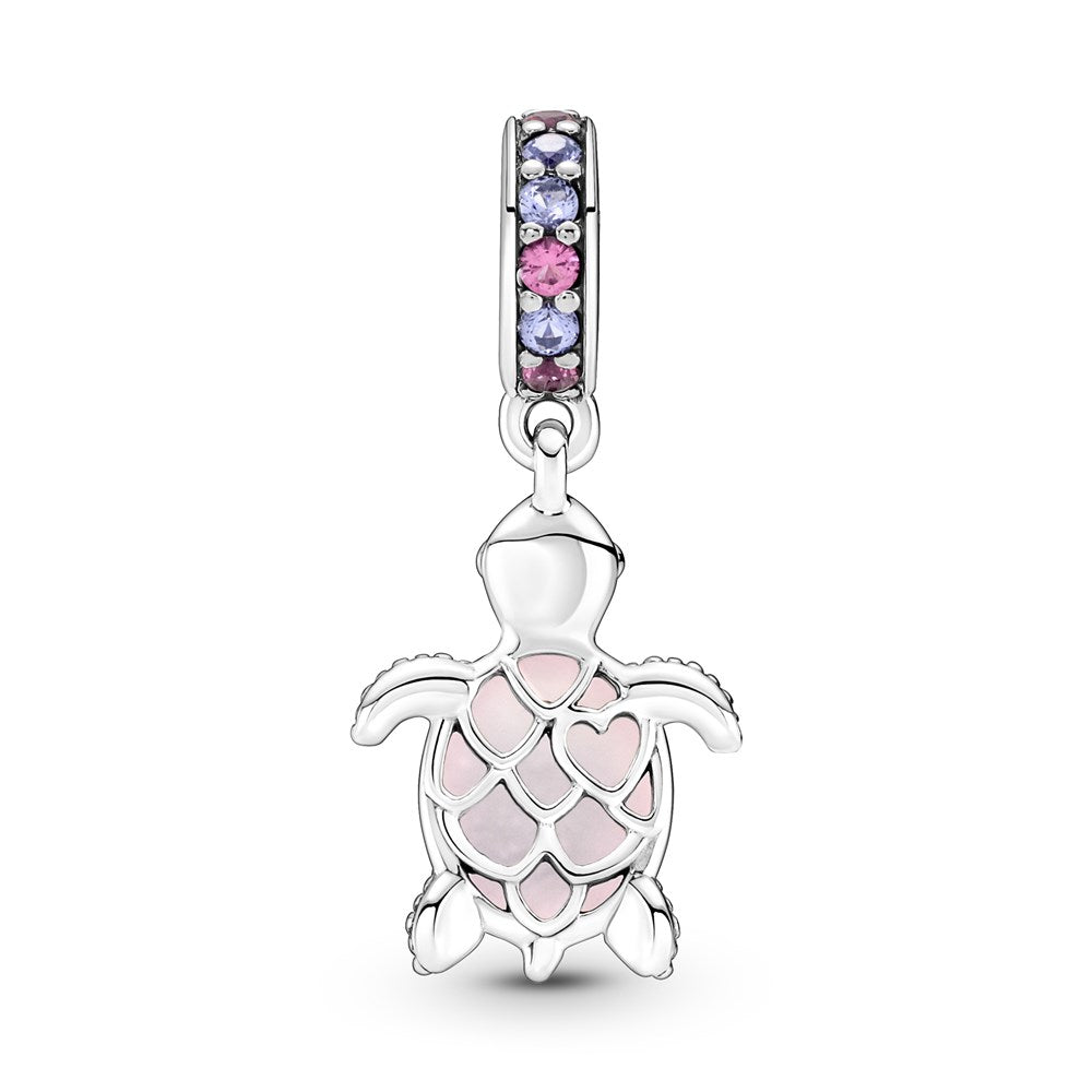 Pandora Pink Murano Sea Turtle Charm