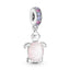 Pandora Pink Murano Sea Turtle Charm