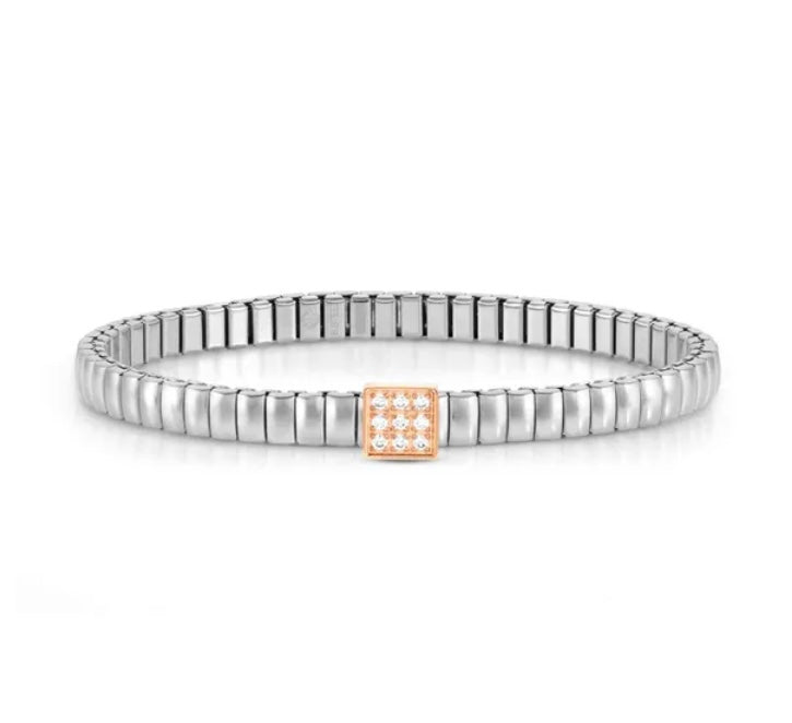 Nomination Extension Rose CZ Bracelet