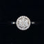 Pre-Loved Platinum Diamond Cluster Ring