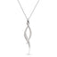 Kit Heath Entwine Twist Pave Necklace