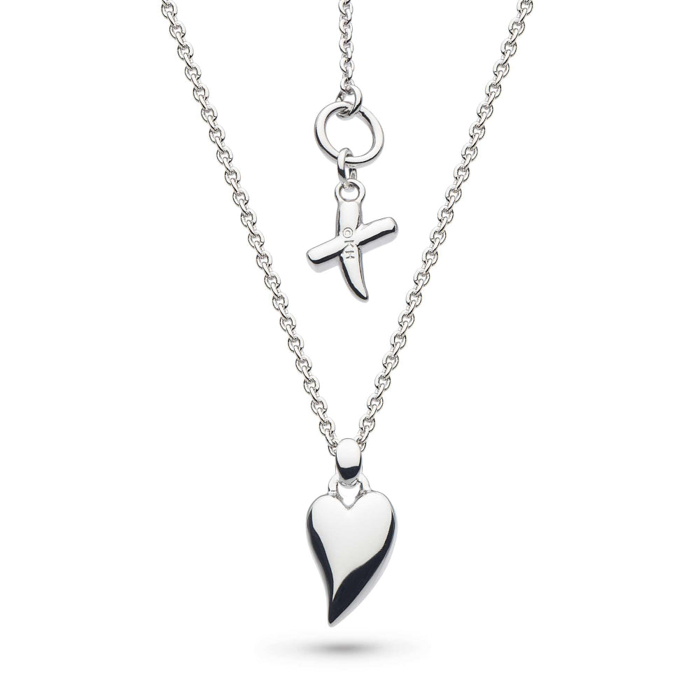 Kit Heath Desire Kiss Mini Heart Necklace