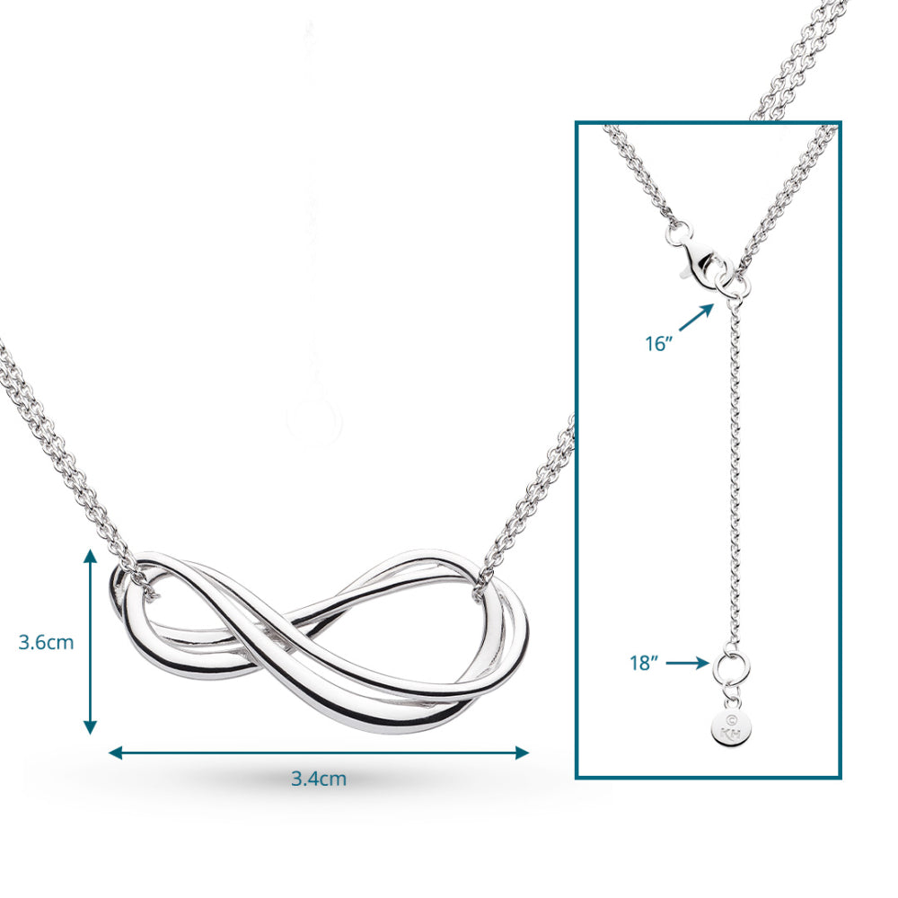 Kit Heath Infinity Double Chain Necklet