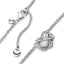 Pandora Sparkling Infinity Heart Necklace