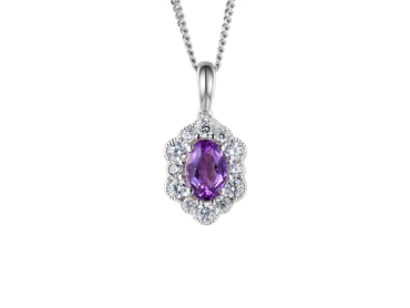 Amore Amethyst Loveable You Pendant