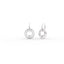 Ti-Sento Silver Drop Earrings