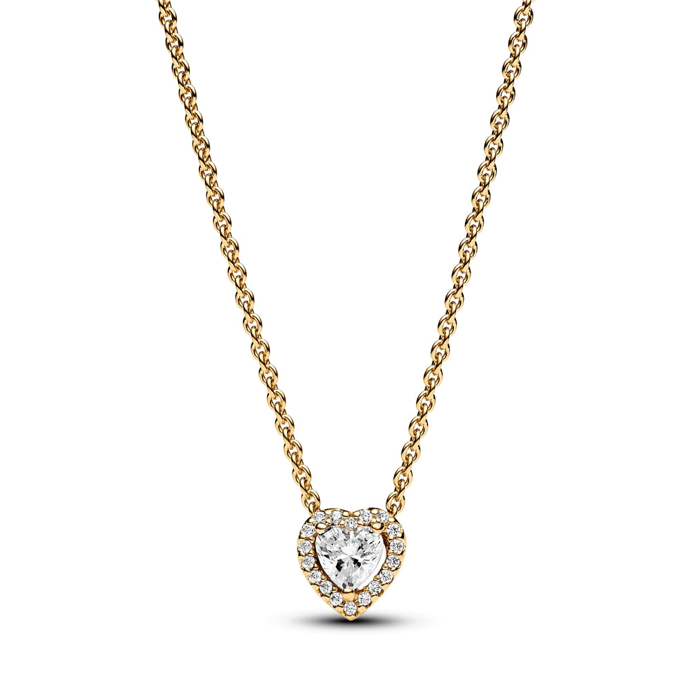 Pandora Elevated Heart Necklace