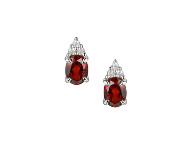 Amore Garnet Elation Earrings